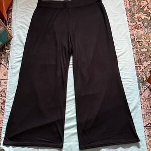 GAP Black Wide-Leg Pants